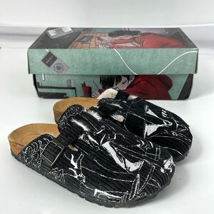 derschutze NEW corduroy “Dreamwalker Clogs US 4